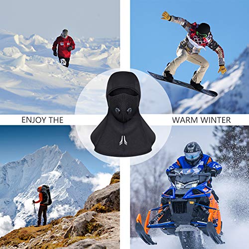 Balaclavas Full Face Mask Cap Men Women, Wind-Resistant Hat Warm,Windproof Ski Mask Cold Weather Face Mask Winter Snow Mask for Skiing Snowboarding Motorcycling Running Fishing Mask