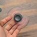 Sunnytech Fidget Spinner Toy EDC Plastic Hand Spinner DIY Puzzels for ADHD Anxiety Autism Boredom HS02-1 Black