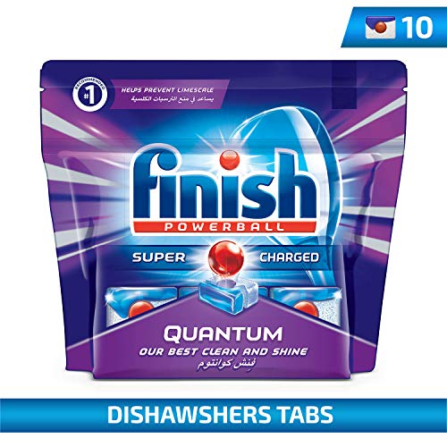 Finish Dishwasher Detergent Tablets Quantum Max 10s