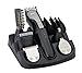 FARI All In One Multifunctional Rechargeable Electric Hair Trimmer Grooming Kit Nose Ear Beard Clipper and Mustache Trimmers Shaver Suit Hair Cutter for Barbers Salon with Fast Charge (Black)