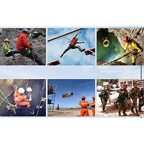 12mm Kletterseil Sicherheitsseil Survival Seil Climbing Rope Outdoor Seil Multifunktionsseil Mit 2 Karabinern Für… – Bild 7