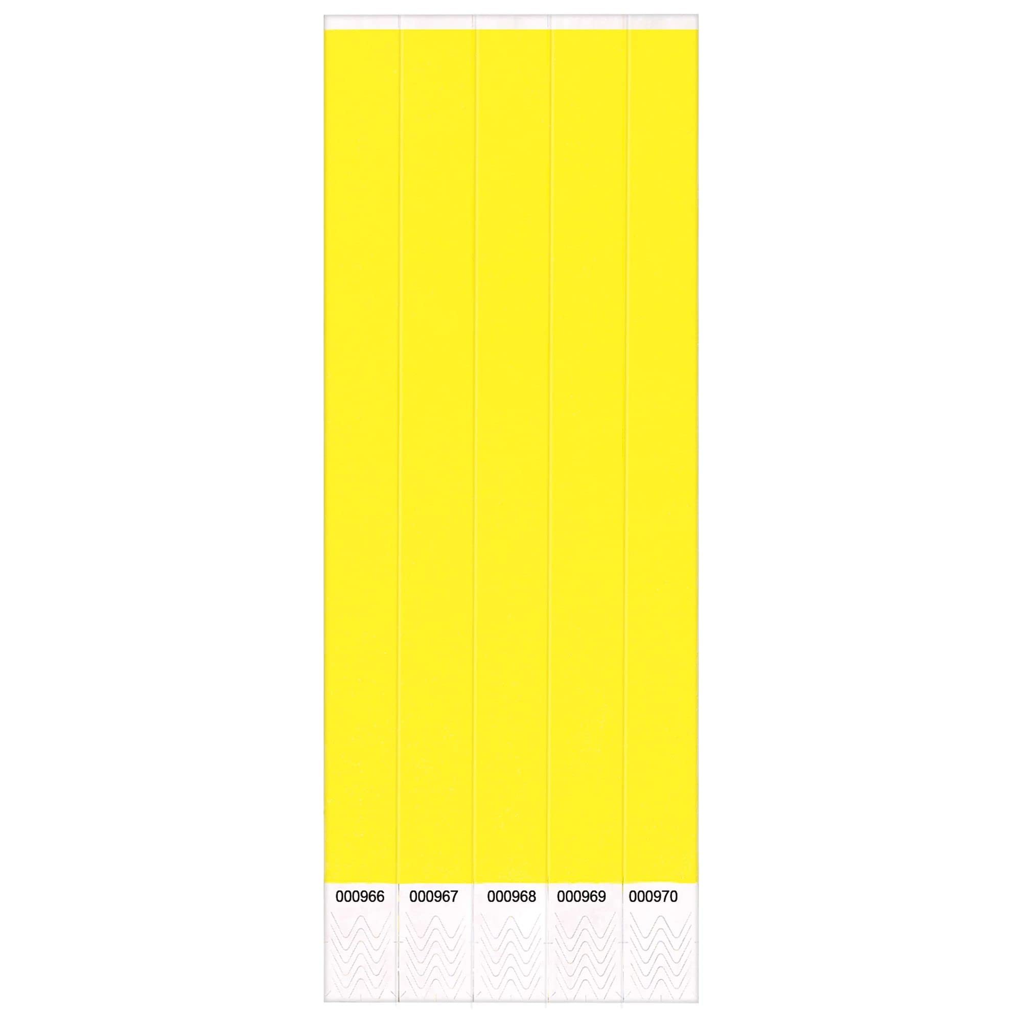 Wristbands | Solid Yellow | 250 Pcs.