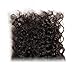 Donmily 8A Brazilian Curly Hair with Closure 3 Bundles Curly Hair Weft with Free Part Lace Closure 100% Unprocessed Virgin Human Hair Extensions Natural Color