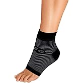 OrthoSleeve FS6 Foot Bracing (Single Sleeve) treats Plantar Fasciitis, Achilles Tendonitis and relieves heel pain in a soft, moisture-wicking fabric