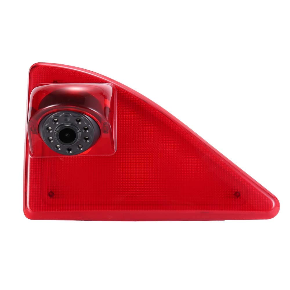 1280 * 720 Pixel Super HD Car Roof Brake Light Backup Camera Transporter Night Vision Reversing Camera Replacement for Renault Master ab 2010/Nissan NV400 ab 2010/Opel Vauxhall Movano ab 2010