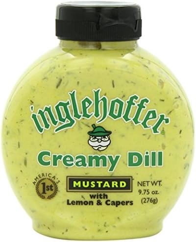 Inglehoffer Creamy Dill Mustard With Lemon Capers 9 75 Ounce Squeeze Bottle Pricepulse