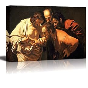 The Incredulity of Saint Thomas by Caravaggio Print...