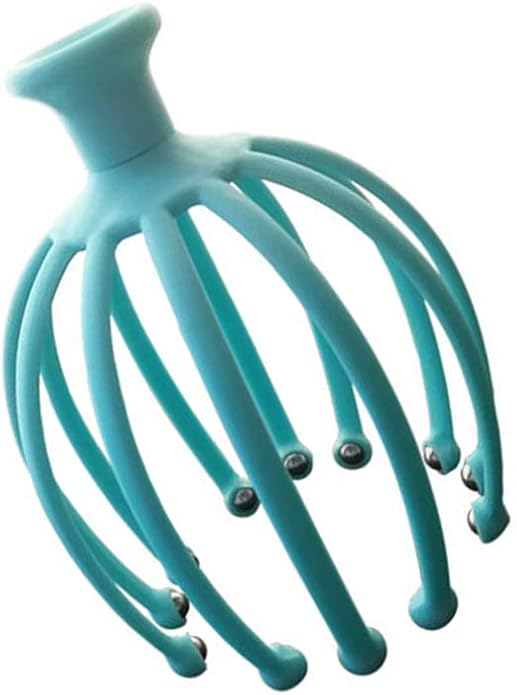 jemous Silicone Scalp Massagers Handheld Head Massage Tingler Relax Stress Relief Scratcher No