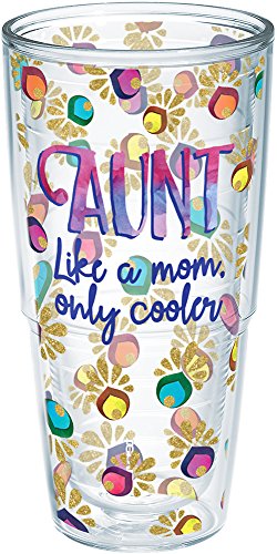 Tervis 1245016 Cool Aunt Insulated Tumbler with Wrap, 24oz, 