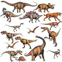 Lunarland DINOSAURS 16 BiG Wall STICKERS Boys Room Decor Decals Bedroom Decoration T-REX