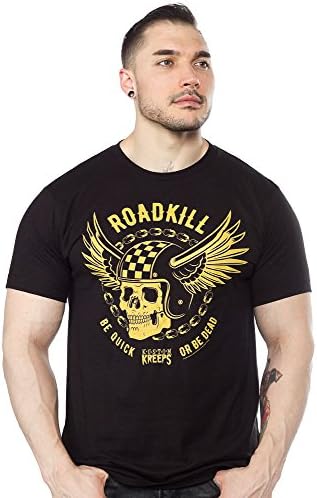 Kustom Kreeps Roadkill Guys T Shirt L