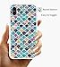 DOUJIAZ iPhone Xs Max Case, Flashing Mermaid Scale Pattern Hybrid Hard Back Soft TPU Raised Edge Shock Absorption Protective Case for iPhone Xs Max 6.5 inch (2018) -Shiny Scales