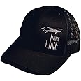 Nine Line Snapback Dropline Hat - Adjustable Baseball Cap with Mesh - Embroidered American Flag and NL Dropline