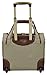 LONDON FOG Cambridge 15-Inch 2-Wheel Under The Seat Bag, Olive Houndstooth