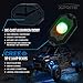 Xprite 8PCs LED RGB Rock Light Kit with Wireless Remote Control, Flashing, Auto Scroll Modes, Multicolor Neon Lights Pod for Underglow Off Road, Truck, Jeep, UTV, ATV, SUV