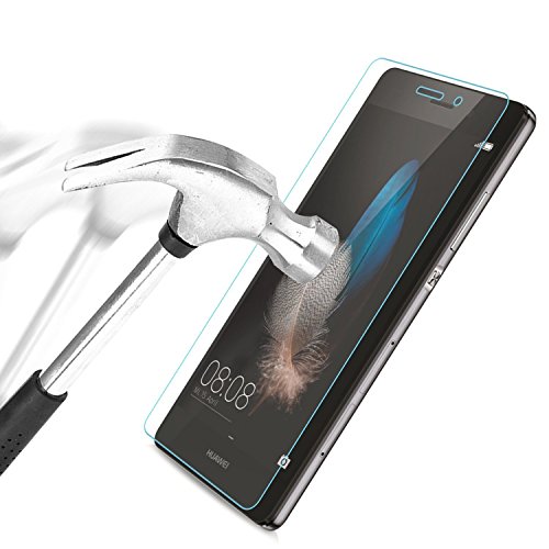 Huawei P8 lite screen protector, CAPY Premium Tempered Glass Screen Protector for Huawei P8 lite