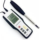 Perfect-Prime WD9829, Precise Sensitive HotwireThermal Anemometer Probe w/Telescopic Handle 41"