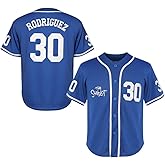 Youth The Sandlot Benny The Jet Rodriguez #30 Stitched Movie Kids Baseball Jerseys Sports Boys Shirts