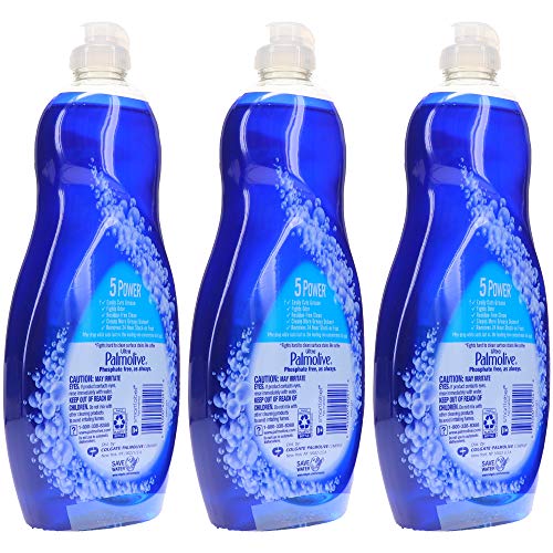 Palmolive Ultra Oxy Power Degreaser, Dish Soap 20 Fl Oz (Pack of 3