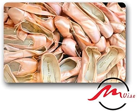 ZMvise Ballet Shoes Non-Slip Bath Shower Area Rug Floor Door Mats Front Entry Carpet Indoor Doormat Outdoor Felt