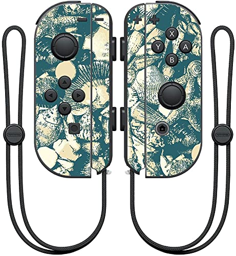 Skin Compatible with Nintendo Wii + Wiimotes – Tan Seashells | MightySkins Prot…