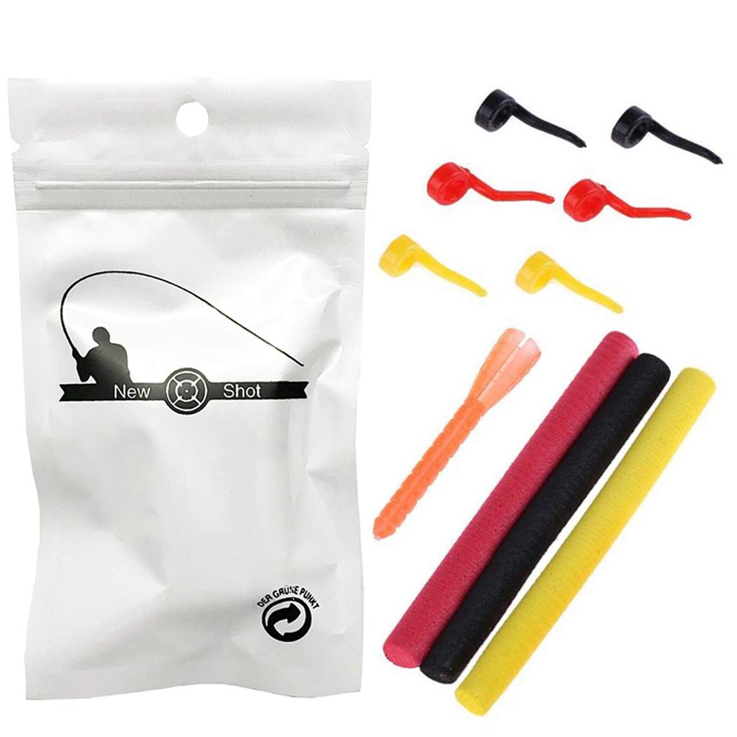 NEWSHOT Zig Aligna Sleeves Foam Kit Zig Aligna Loading Tool for Rigs Carp Coarse Fishing