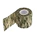 Uning Self-Adhesive Protective Camouflage Tape Wrap 5CM x 4.5M Tactical Camo Form Multi-Functional Non-Woven Fabric Stealth Tape Stretch Bandage for Outdoor Military Hunting