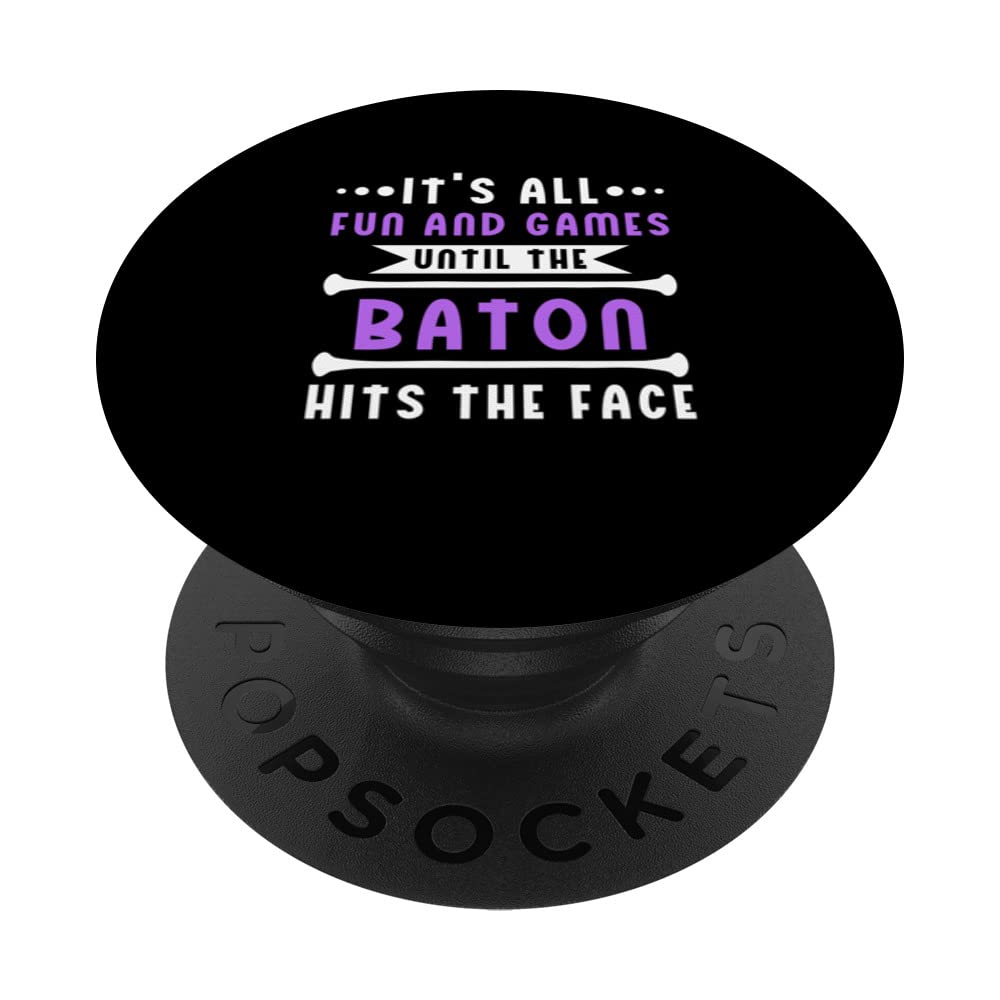 Majorette Twirler Baton Twirling PopSockets Swappable PopGrip