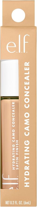 e.l.f Hydrating Satin Camo Concealer Medium Warm 0.5 fl oz view 6