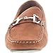 Amali Mens Brown Plush Microfiber Loafer Driving Shoe with Silver Buckle: Style Walken-065