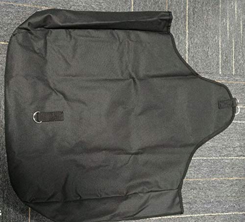 NRTFE Slow Feed Horse Hay Bag Pouch with D Rings Canvas Tote for Horses Goats Alpacas,29" Large Bag