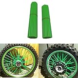 Spoke Skins Motocross Dirt Bike Enduro Wheel RIM SPOKE Shrouds SKINS COVERS for HONDA 125, SUZUKI 250, YAMAHA 450, KAWASAKI 500