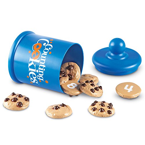 Learning Resources Smart Counting Cookies, 1-3/4 Inch Diameter