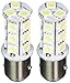 2pcs 1157 Bay15D 18 SMD 5050 LED STOP BRAKE TAIL LIGHT BULBS 12V-RED