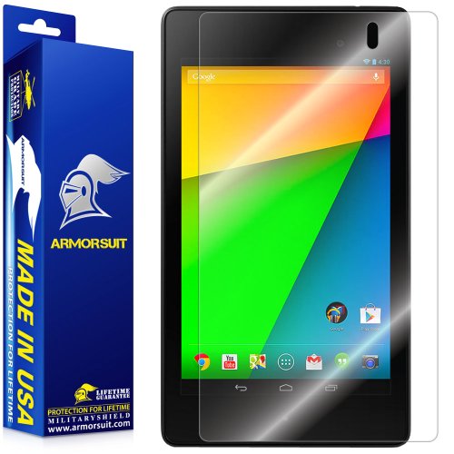 ArmorSuit MilitaryShield - Google Nexus 7 2nd Generation Screen Protector - Anti-Bubble Ultra HD Shield w/ Lifetime Replacements