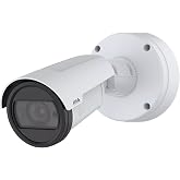 AXIS P1488-LE 8 Megapixel Indoor/Outdoor 4K Network Camera - Color - Bullet - White - TAA Compliant