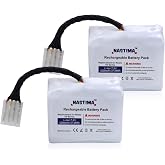 NASTIMA 7.2V 5200mAh Li-ion Battery Replacement for Neato XV15 XV21 XV25 | for XV11 XV12 XV14 ,XV Essential, XV Signature, XV Signature Pro Robotic Vacuum Cleaner