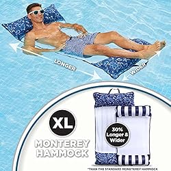 Aqua 4-in-1 Monterey Supreme XL Pool Float & Water