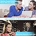 Wireless Earbuds,Bluetooth Earbuds Stereo, Wireless Earphones with Mic Mini in-Ear Earbuds Earphones Earpiece Sweatproof Sports Earbuds with Charging Case Compatible iOS Android (Black New)
