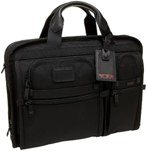 Image of Tumi Alpha Organizer Portfolio Brief, Black, One Size