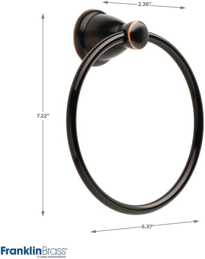 Franklin Brass KIN3PC-ORB Kinla Bathroom Accessory Kit, 3 Piece, Oil Rubbed Bronze - - 