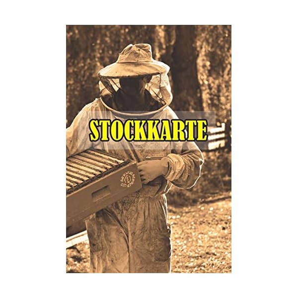 Stockkarte: Einfache Stockkarte mit 120 Seiten tabellarische Aufzeichnungsvorlagen zum Dokumentieren und Nachvollziehen