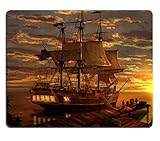 MSD Mouse Pad Natural Rubber Mousepad Image of Ship