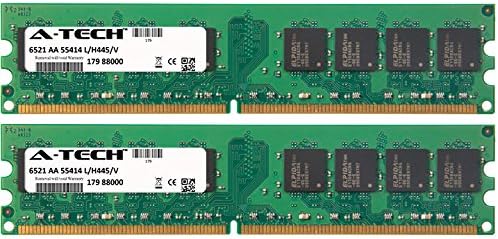 4GB KIT (2 x 2GB) For Acer Aspire Desktop E560 E571 E700 G1220 G1730 G31T-M5 G3220 G3730 M1100 M1200 M1201 M1202 M1203 M1600 M1610 M1610-ZE71 M1620 M1640 M1641 M1641-218Y M1641-220Y M1641-222Y M1641-252Y M1641-272Y M1641-4M7Z M1800 M3100 M3200 M3201 M3202 M3203 M3600 M3610 M3621 M3630 M3640 Series M3641 Series M364x M3710 M5100 M5200 M5500 M5600 M5610 M5620 M5630 M5640. DIMM DDR2 NON-ECC PC2-5300 667MHz RAM Memory. Genuine A-Tech Brand.