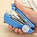 Cidere New Stitch Travel Household Electric Portable Mini Handheld Sewing Machine(Color Random)