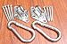 E EVERKING 1000 lb capacity Heavy Duty Hammock hanging kit Ultra Durable Hammock Hooks&Carabiners For Hammock Stand,Yoga&Brazilian Hammocks,Swing Chair,Multiple Indoor Outdoor Suspension Ceiling Hooks