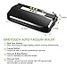 Pictek Vacuum Sealer, Easy One-Touch 2-in-1 Fully  Automatic Food Vacuum Saver Sealing System Machine with Roll Holder and Cutter, Black
