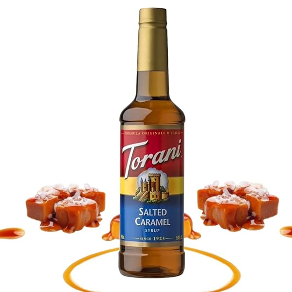TORANI SYRUP, SALTED CARAMEL, 25.4 OUNCE