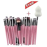 Sandistore 20pcs/set Makeup Brush Set tools Make-up Toiletry Kit Wool Make Up Brush Set