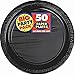 Amscan et Black Round Paper Plates - 8.5